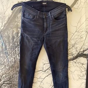 Hudson black faded denim size 24